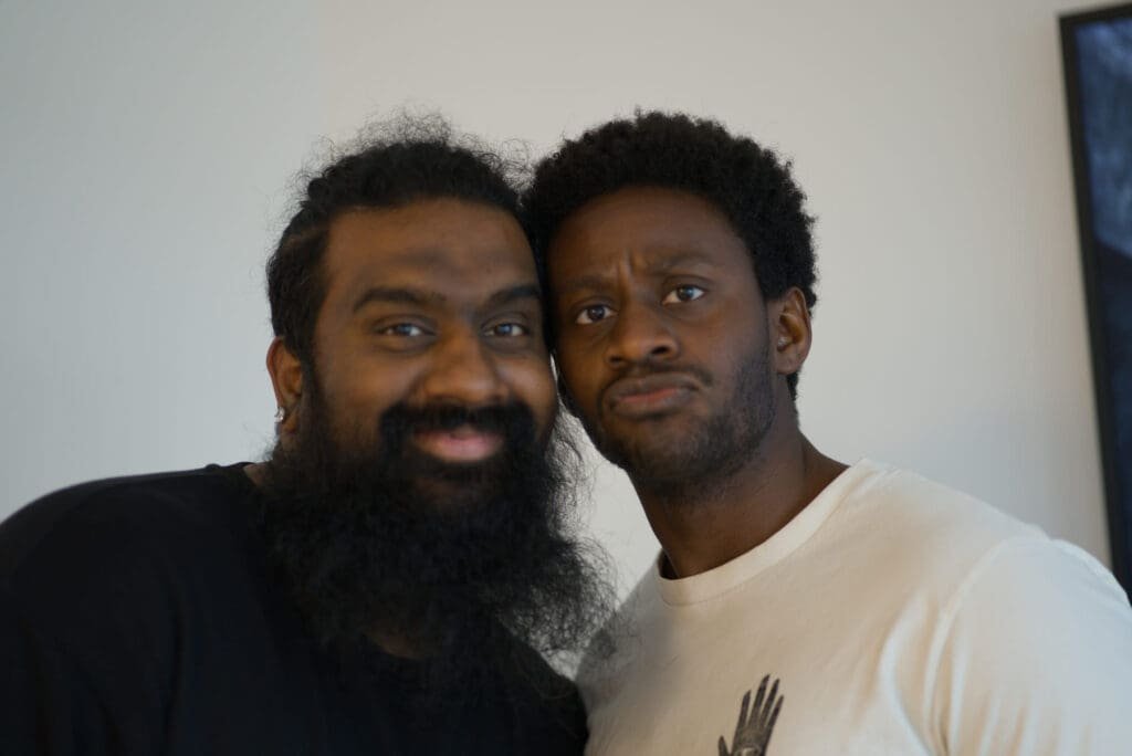 Pratheep Thiageswaran und Fabio Hammernick in der Praxis Kemnade304
